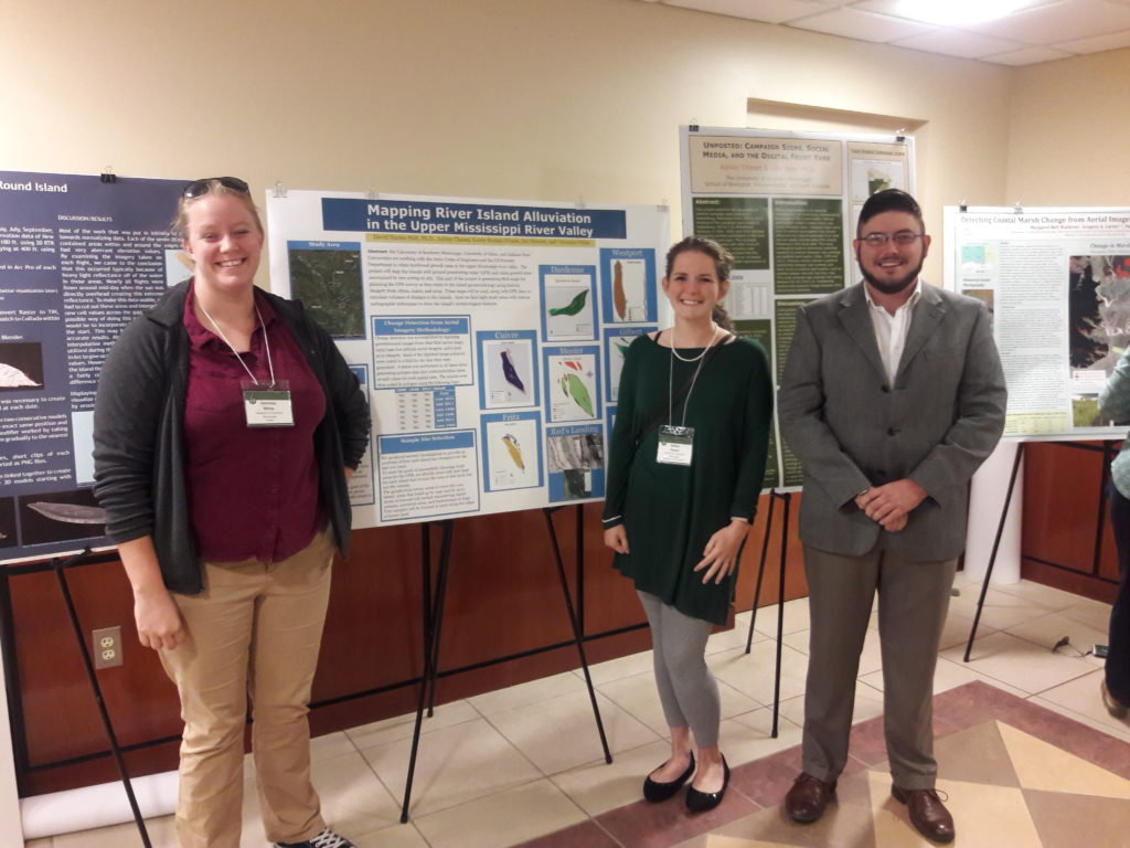 Photo of â€œMapping River Island Alluviation Rates in the Upper Mississippiâ€ - Holt, David, Ashley Chasez, Loren Roman-Nunez, Ian Stewart, and Veronica White,